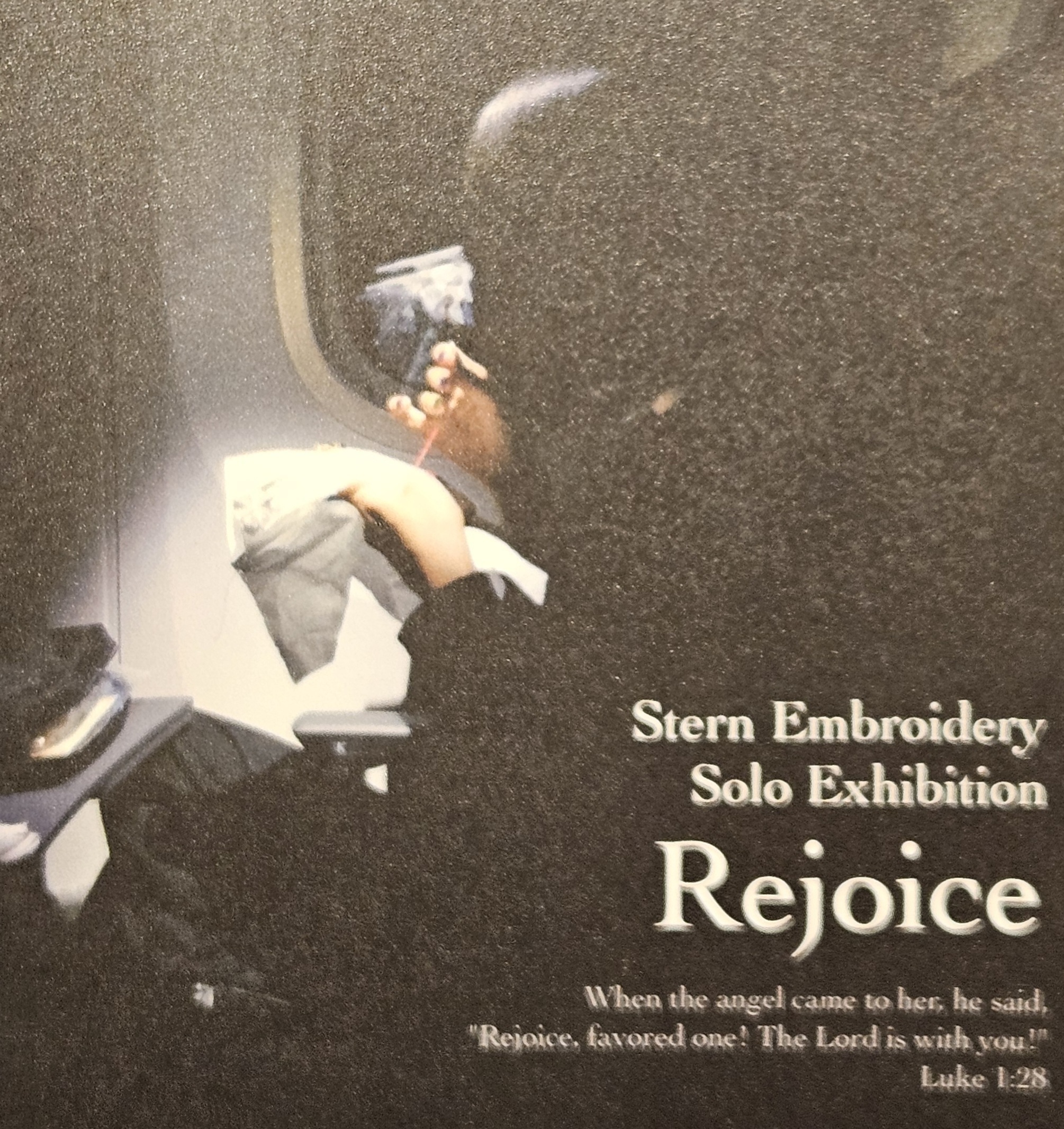 Rejoice  – Stern Embroidery Solo Exhibition –